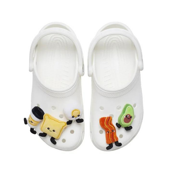 Crocs Jibbitz Fuzz Foods 5 Pack