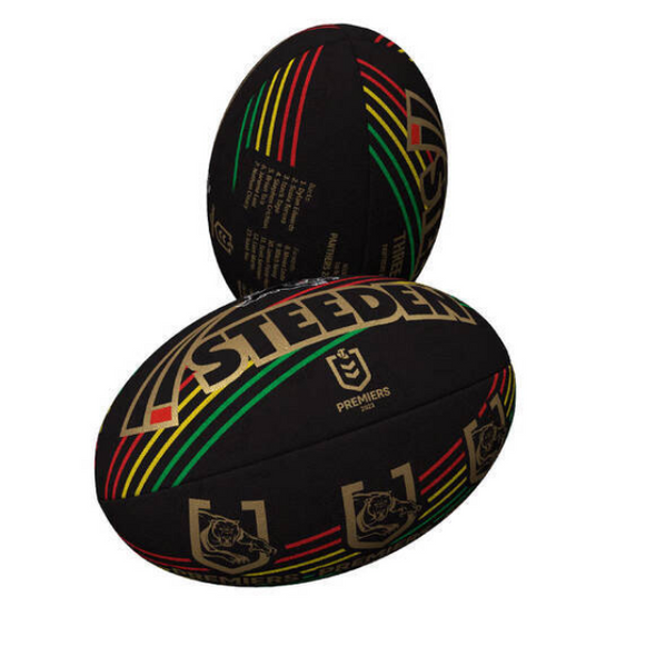 Steeden NRL 2023 Panthers Premiers Ball Size 5