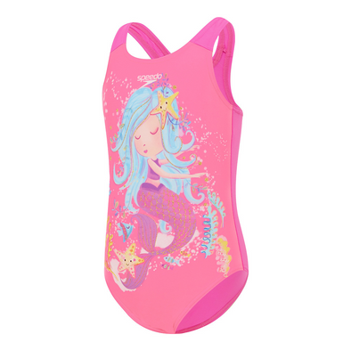 Speedo Toddler Girls Digital Printed Swimsuit