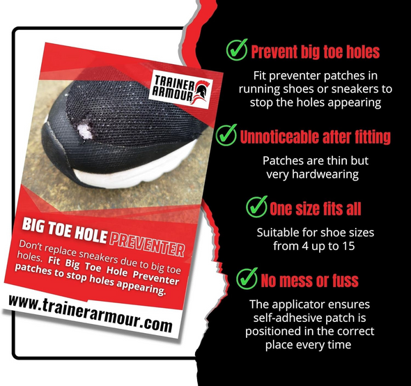 Summit Trainer Armour Big Toe Hole Preventer