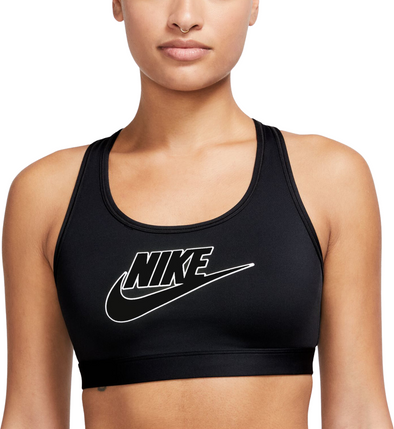 Nike Womens Medium-Support Logo Padded Bra