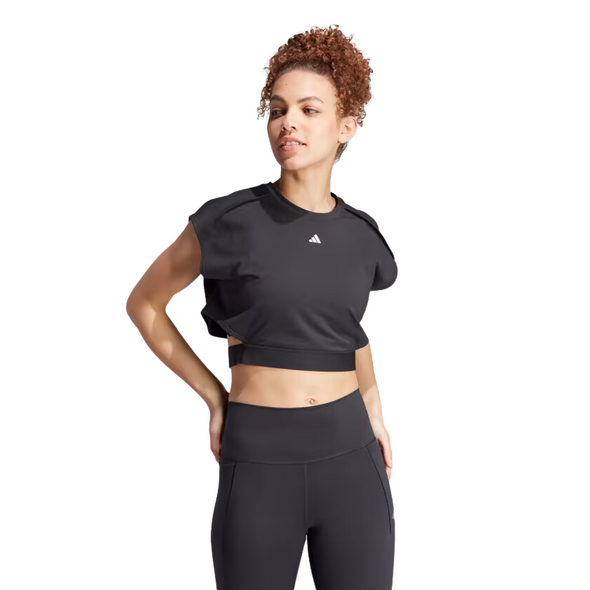 Adidas Womens Power Crop Tee