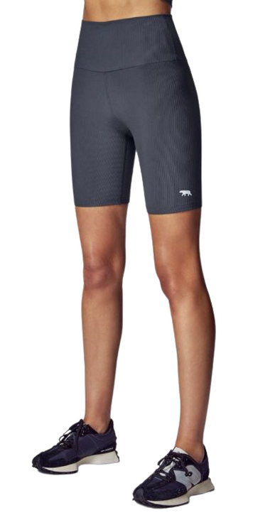 Running Bare Womens Ribbed Werk It Bike Tight