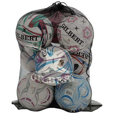 Gilbert Mesh Ball Bag Black Holds 12