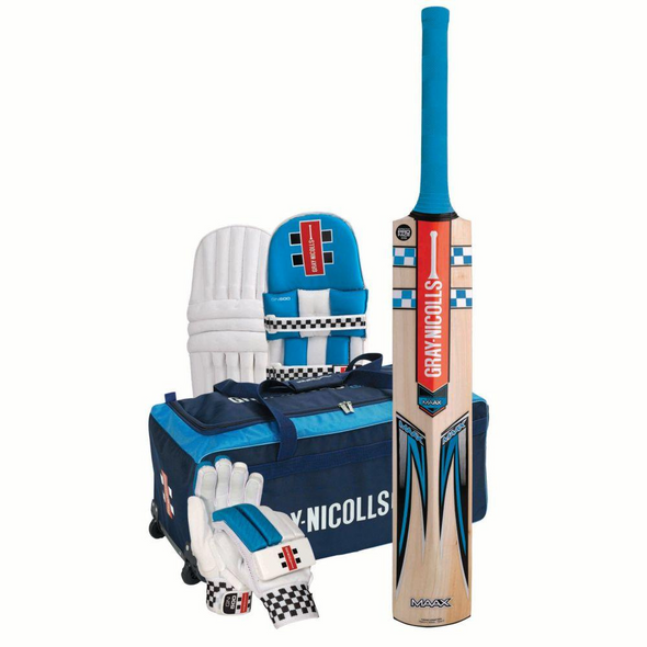 Gray Nicolls Maax Set with Wheelie Bag