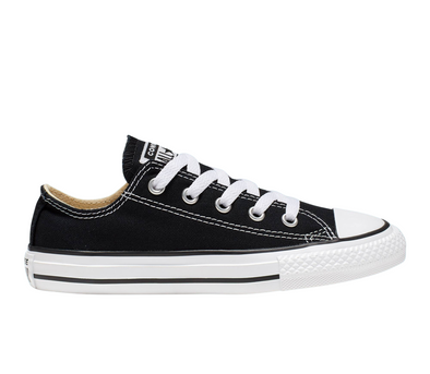 Converse Kids Canvas Low Black White