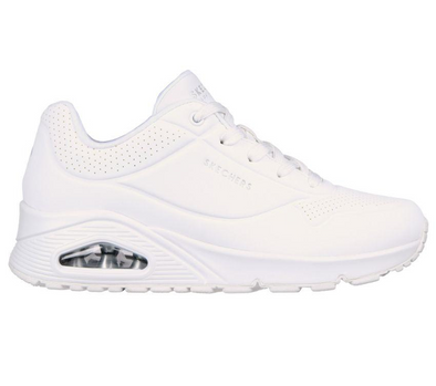 Skechers Womens UNO Stand On Air White