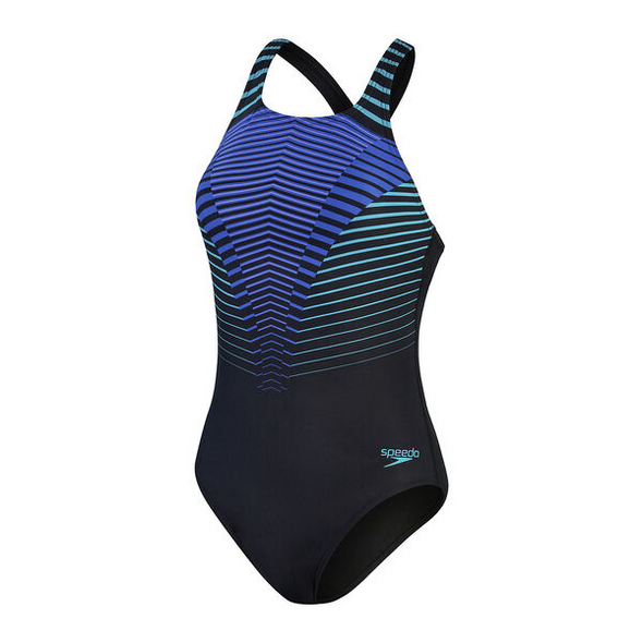 Speedo Womens Digital Printed Medalist One Piece