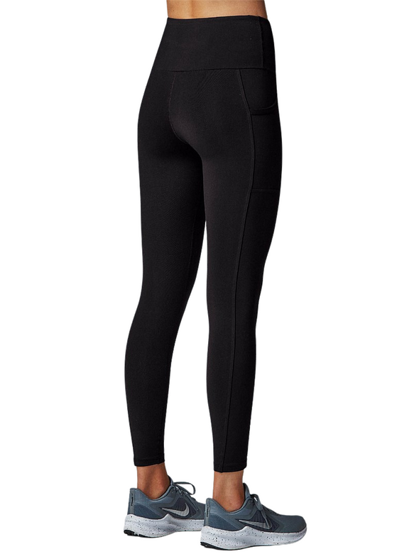 Running Bare Womens Power Moves Pocket Tights 28"