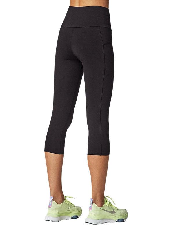 Running Bare Womens Power Moves Pocket 3/4 Tight