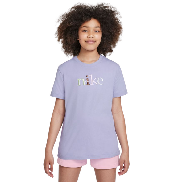 Nike Girls Tee BF Embroidered