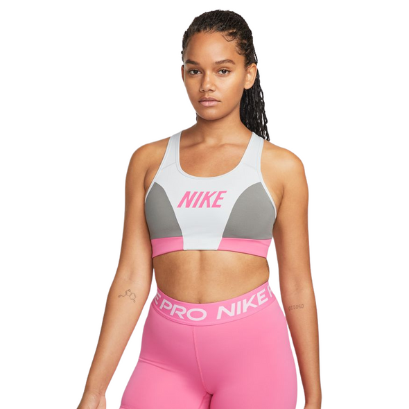 Nike Womens Df Swoosh Logo Pad Bra