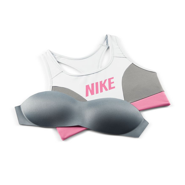 Nike Womens Df Swoosh Logo Pad Bra