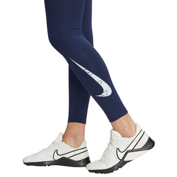 Nike Womens DF One MR 7/8 Graphic Training Tights