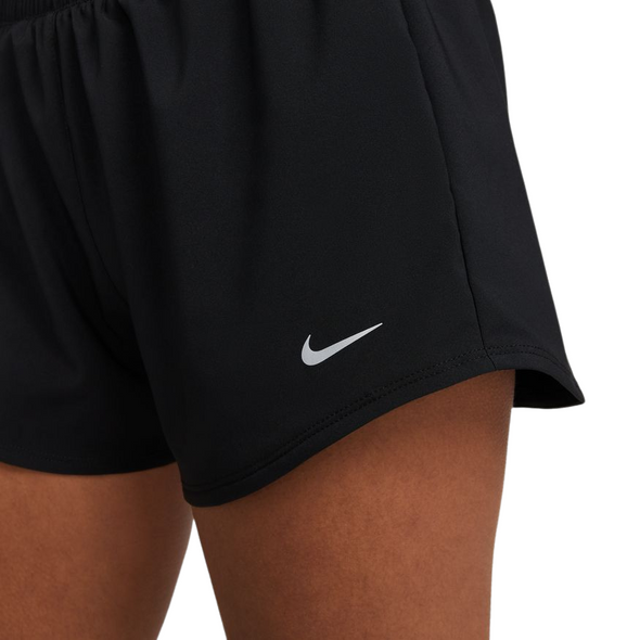 Nike Womens DF One Mid-Rise 3" Brief-Lined Shorts