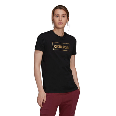 Adidas Womens Foil Box Graphic Tee