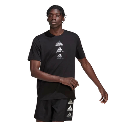 Adidas Mens D2M Logo Tee