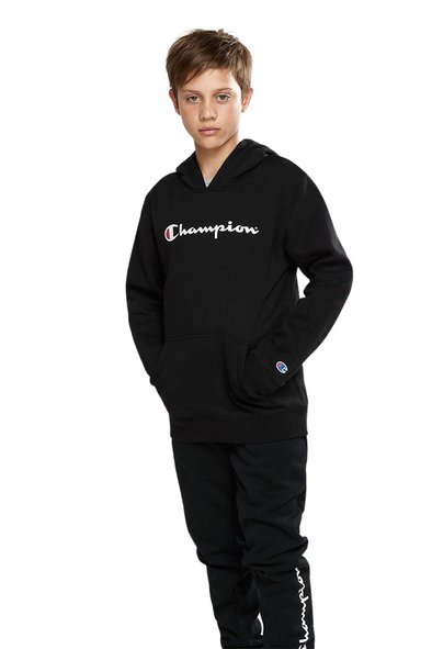 Champion Kids Script Hoodie