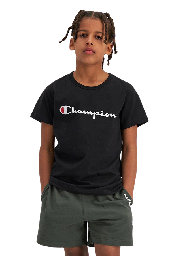 Champion Kids Script SS Tee