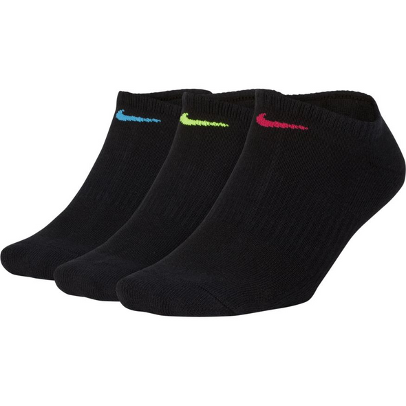 Nike Womens Everyday Cushion No Show Sock 3pk