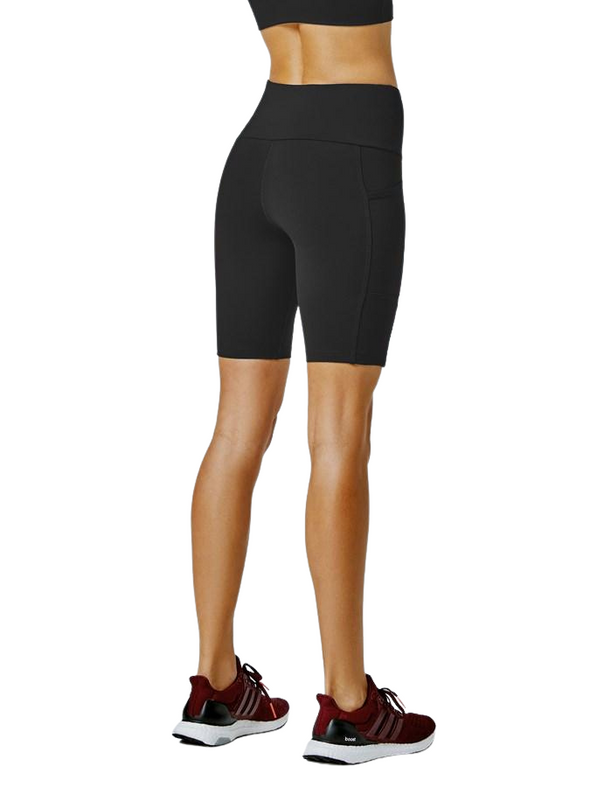 Running Bare Womens Power Moves Ab-Waist Bike Tight