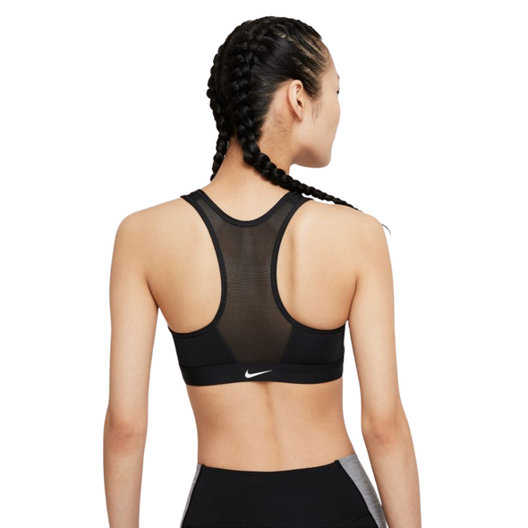 Nike Womens DF Swoosh Zip Front Bra